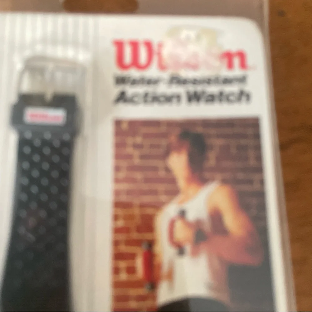 Vintage Wilson Black Water-Resistant Smartwatch 90’s